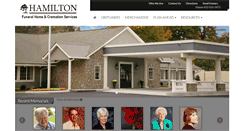 Desktop Screenshot of hamiltonfuneraloptions.com