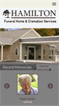 Mobile Screenshot of hamiltonfuneraloptions.com